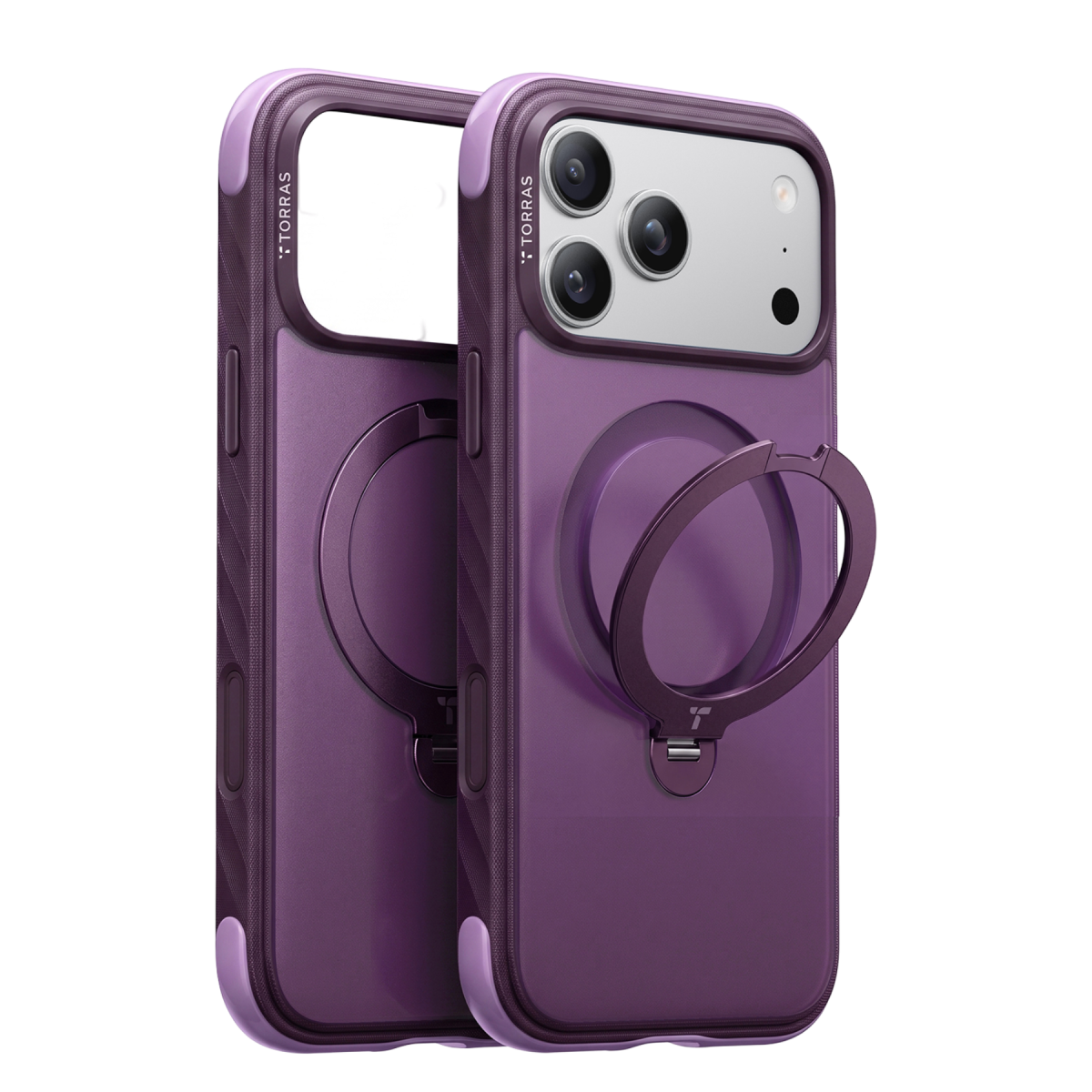 Torras Apple iPhone 18 Pro Ostand Q3 Rugg Standlı Magsafe Kapak